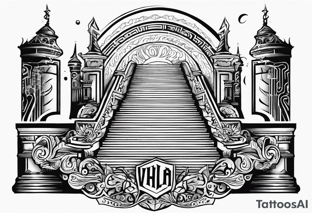 Valhalla  steps tattoo idea
