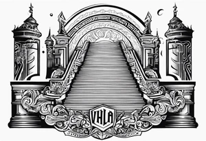Valhalla  steps tattoo idea