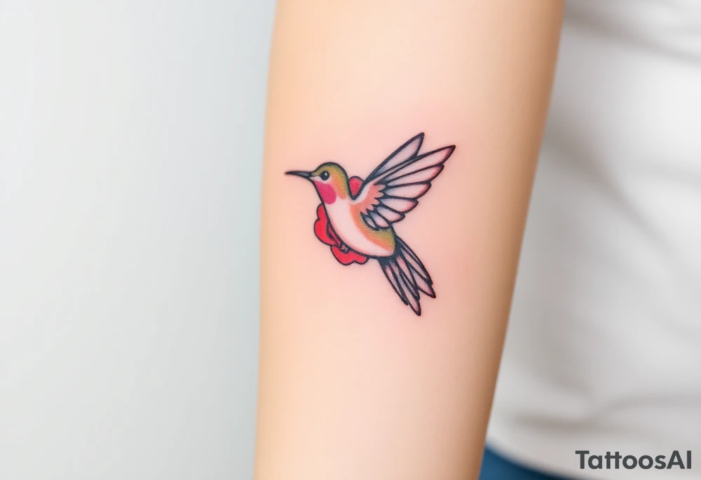 Name: Debby Deguzman 
8-17-61 to 5-29-25
Rose
Hummingbird tattoo idea