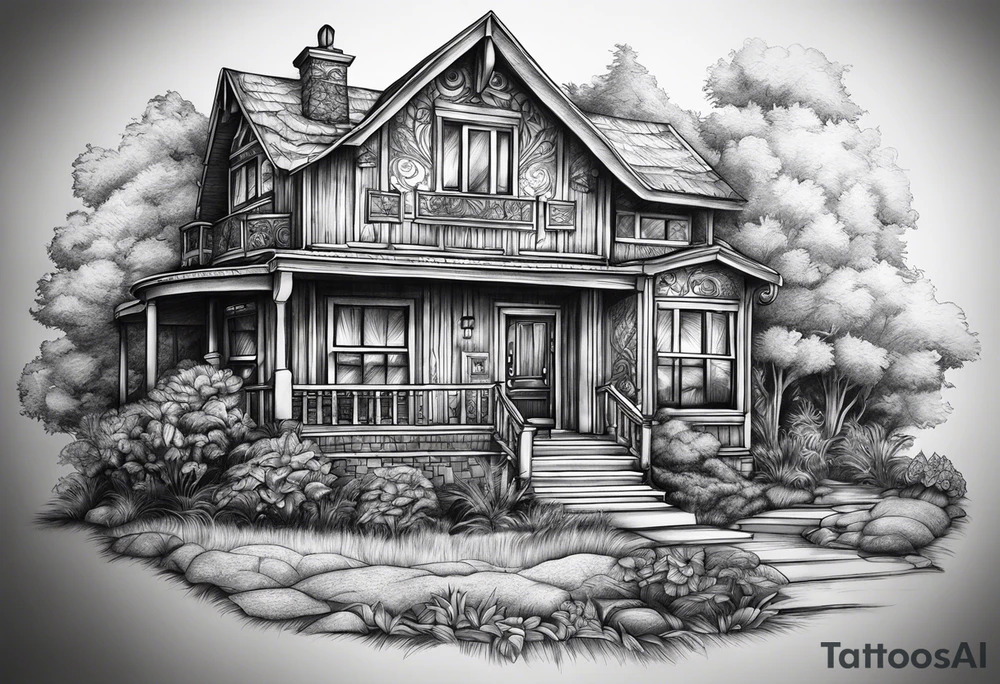Home is the people not the place tattoo idea