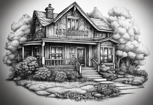 Home is the people not the place tattoo idea