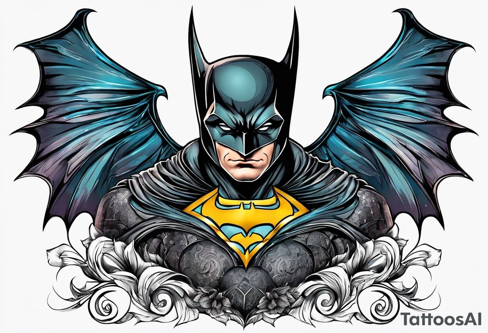 batman turkey from  the 70's tattoo idea