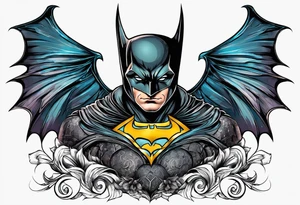 batman turkey from  the 70's tattoo idea