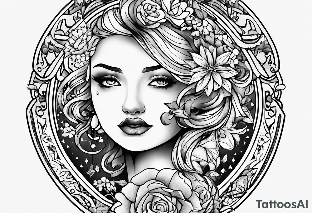 Small Just Survive Someone words tattoo idea