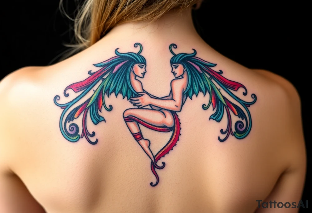 Contortionist tattoo idea