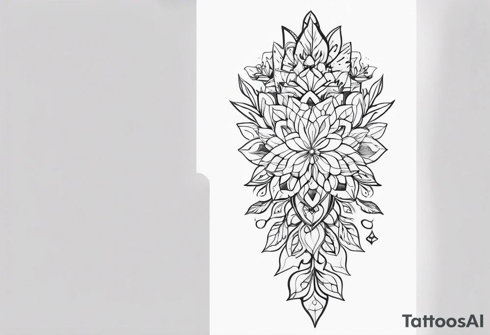 Птица Феникс в траве, на фоне брызги акварелью tattoo idea Птица Феникс в траве, на фоне брызги акварелью tattoo idea