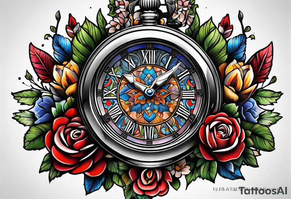 surviver independent and romani watch tattoo idea