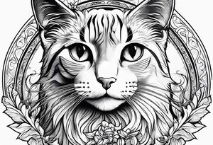 brom's cat tattoo idea
