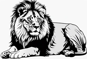 Lion from atlas tattoo idea
