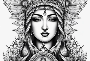 christianity throat tattoo idea