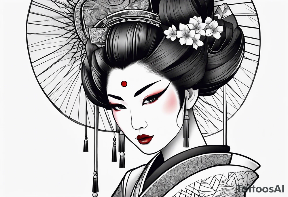 Geisha tattoo idea