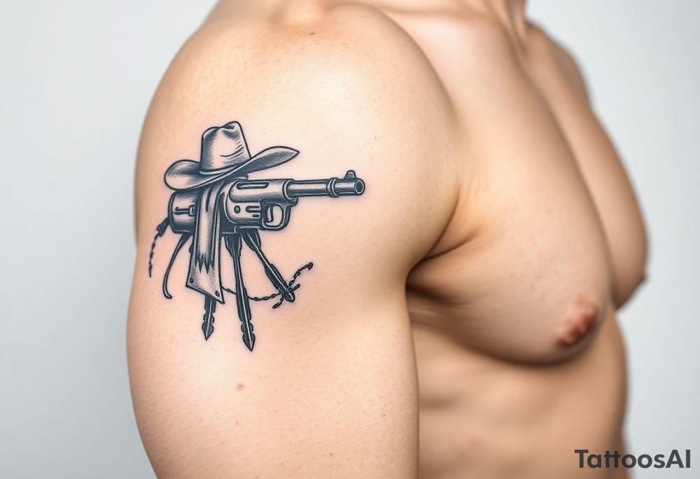 Western tattoo old cowboys stuff tattoo idea