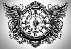 roman numeral XII tattoo idea
