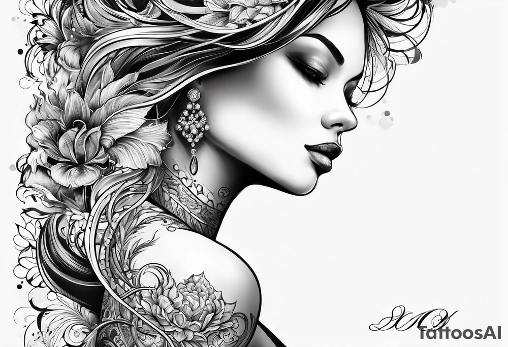 Inner deel meaningful designs tattoo idea