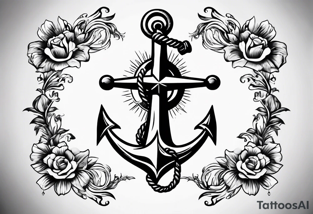Fire 
Anchor tattoo idea