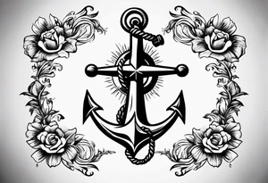 Fire 
Anchor tattoo idea