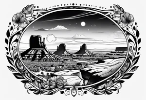 Canyonlands national park, forearm tattoo idea