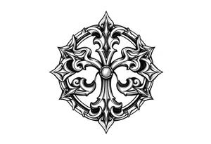 Powerful Irish symbol tattoo idea