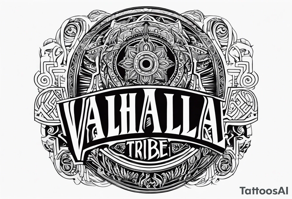 Valhalla tribe tattoo idea