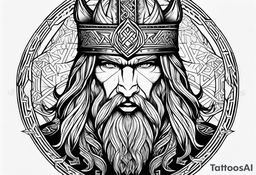 Tyr the Norse god tattoo idea
