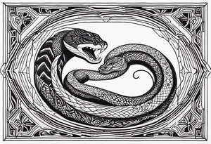 serpente tattoo idea