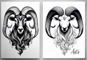 Aries sleeve tattoo tattoo idea