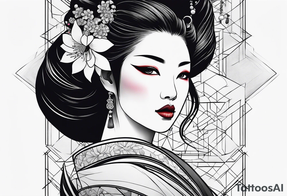 Geisha tattoo idea