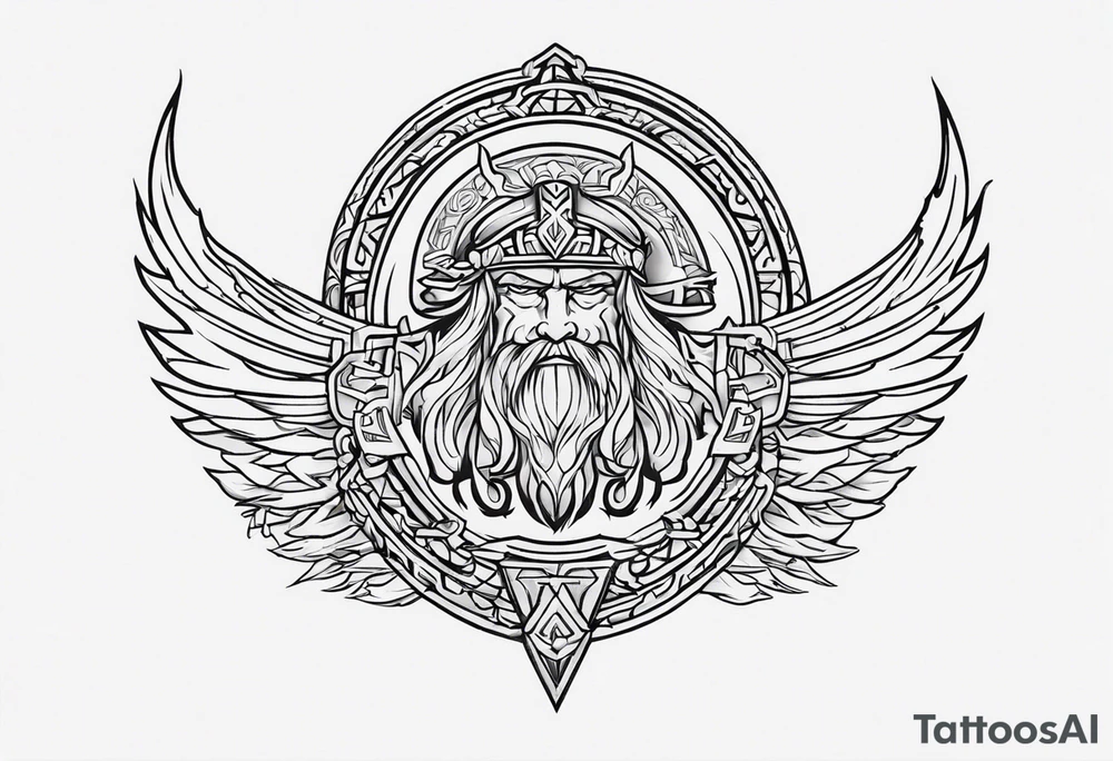 Valhalla tattoo idea