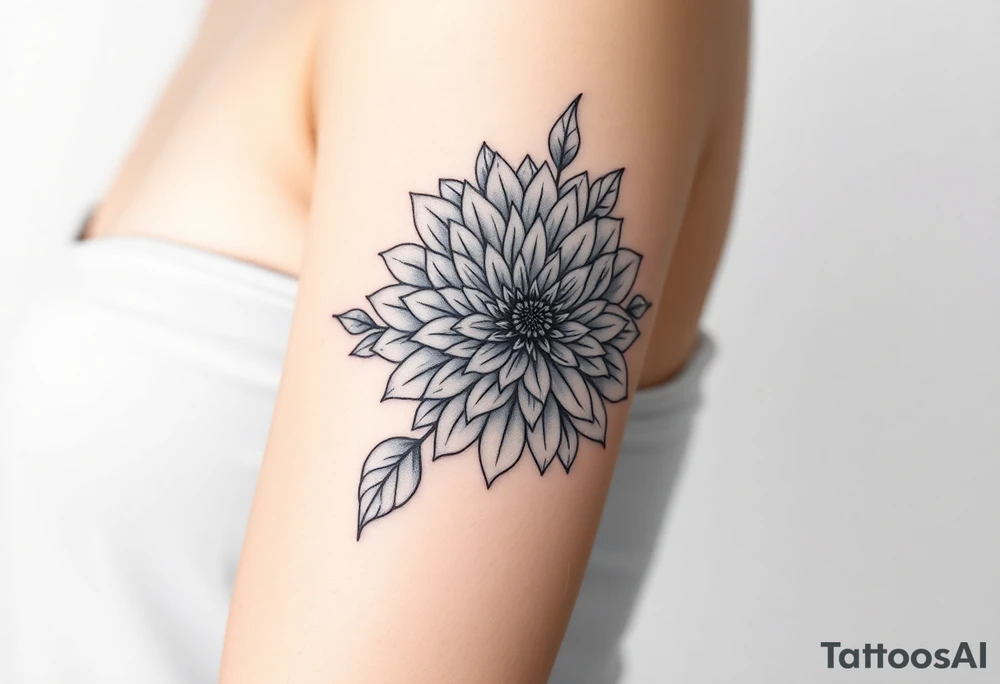 chrysanthemum tattoo tattoo idea