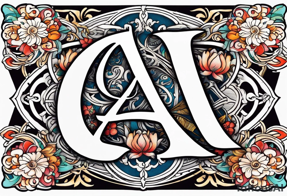 Boyfriend's Initials T A C tattoo idea