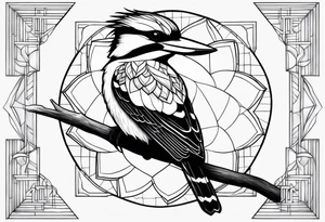 Kookaburra , lotus , om tattoo idea