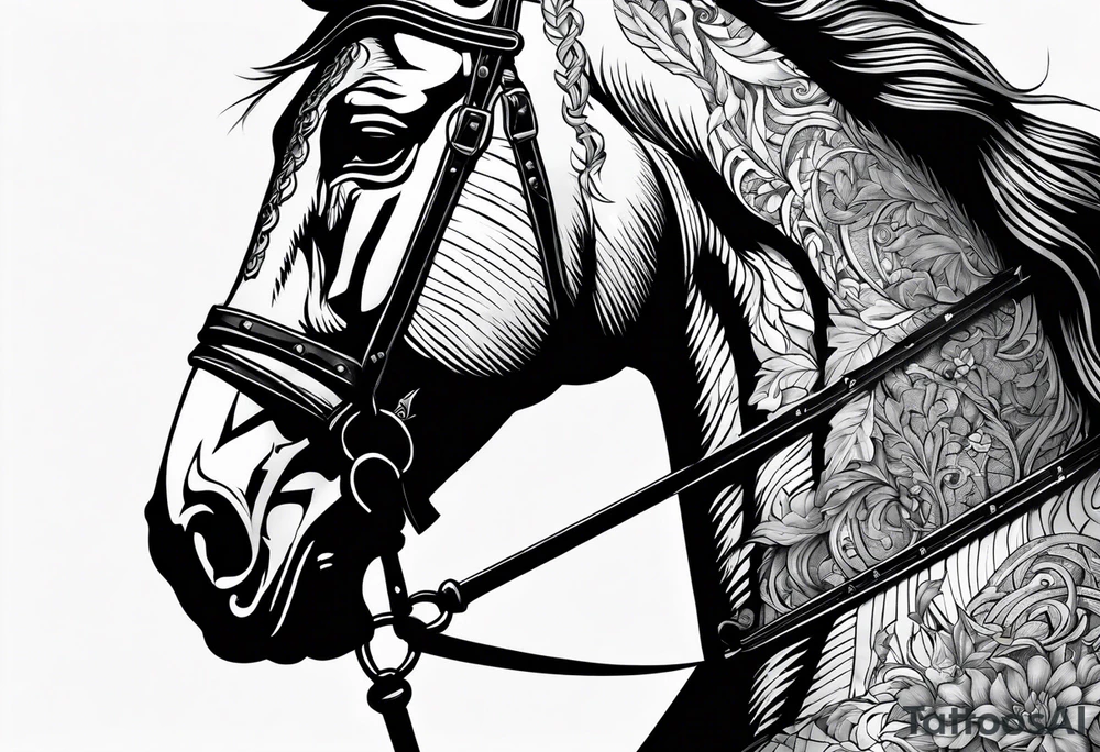two knights tattoo idea