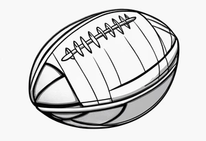 RUGBY BALL tattoo idea