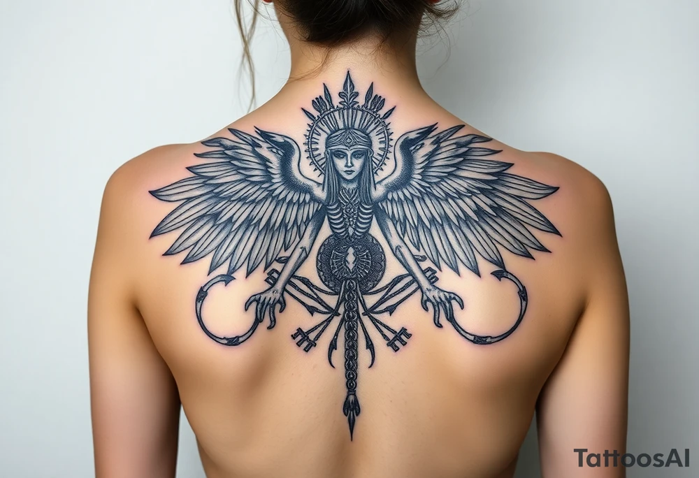 anunnaki God tattoo idea