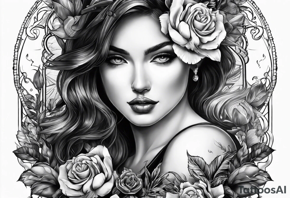 memorial time tattoo idea