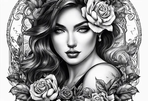 memorial time tattoo idea