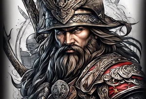 Herald of war tattoo idea