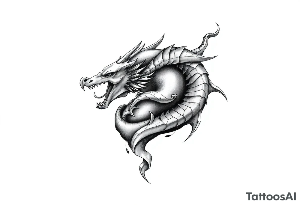 cultura egipcia  y dragón ball tattoo idea