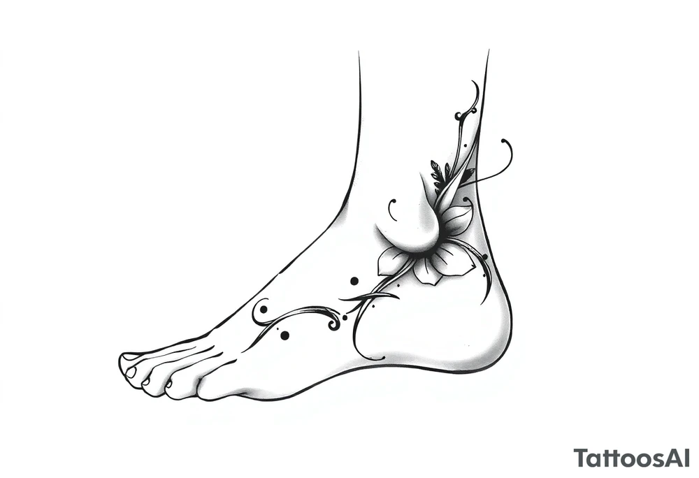 ankle tattoo on the ankle tattoo idea