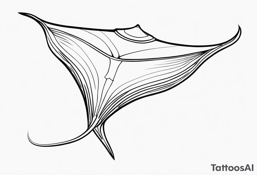 sting ray tattoo idea
