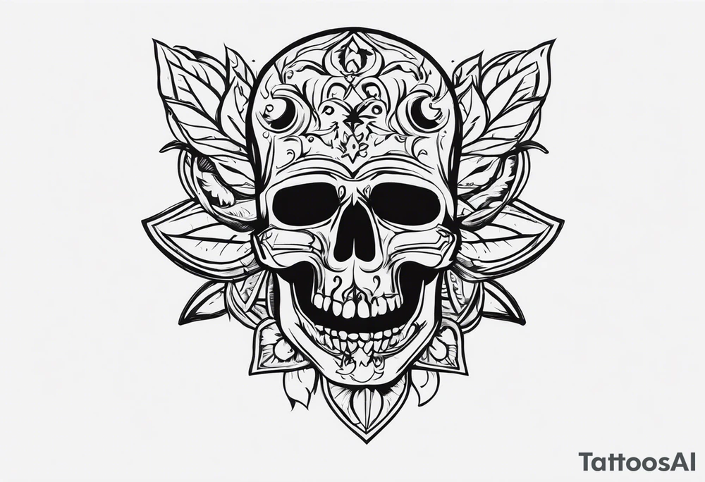 Que represente la lucha, el esfuerzo y la muerte de manera minimalista tattoo idea