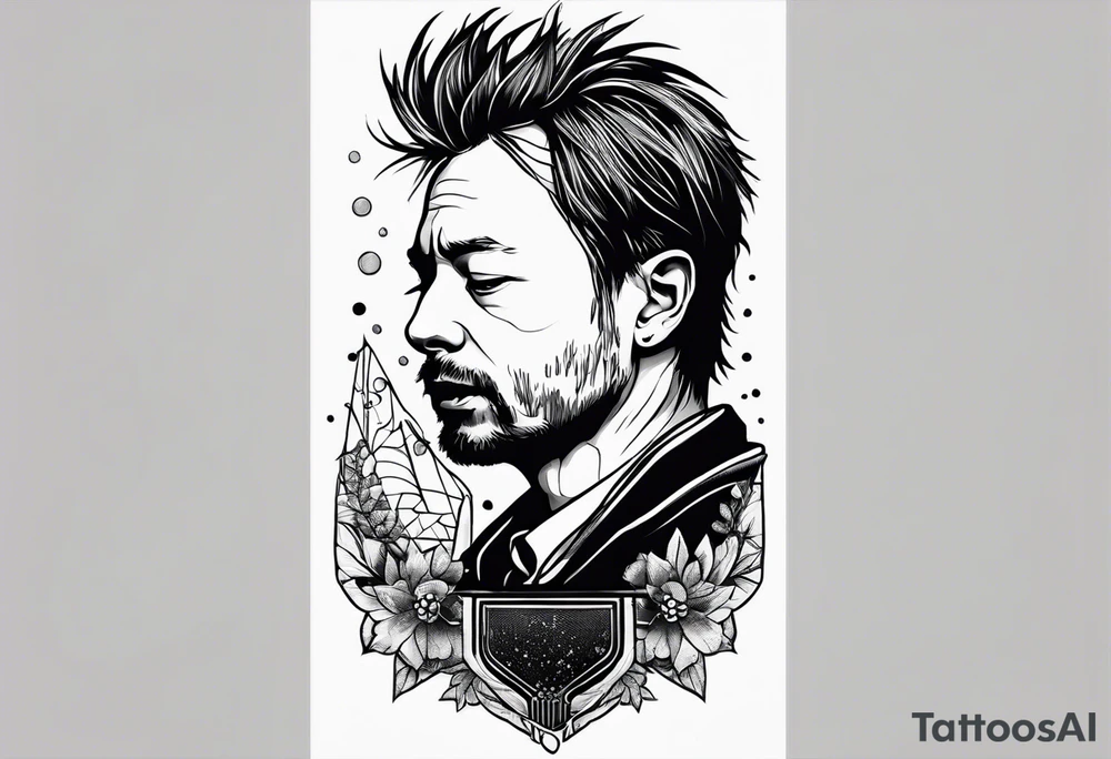 Radiohead inspired tattoo tattoo idea