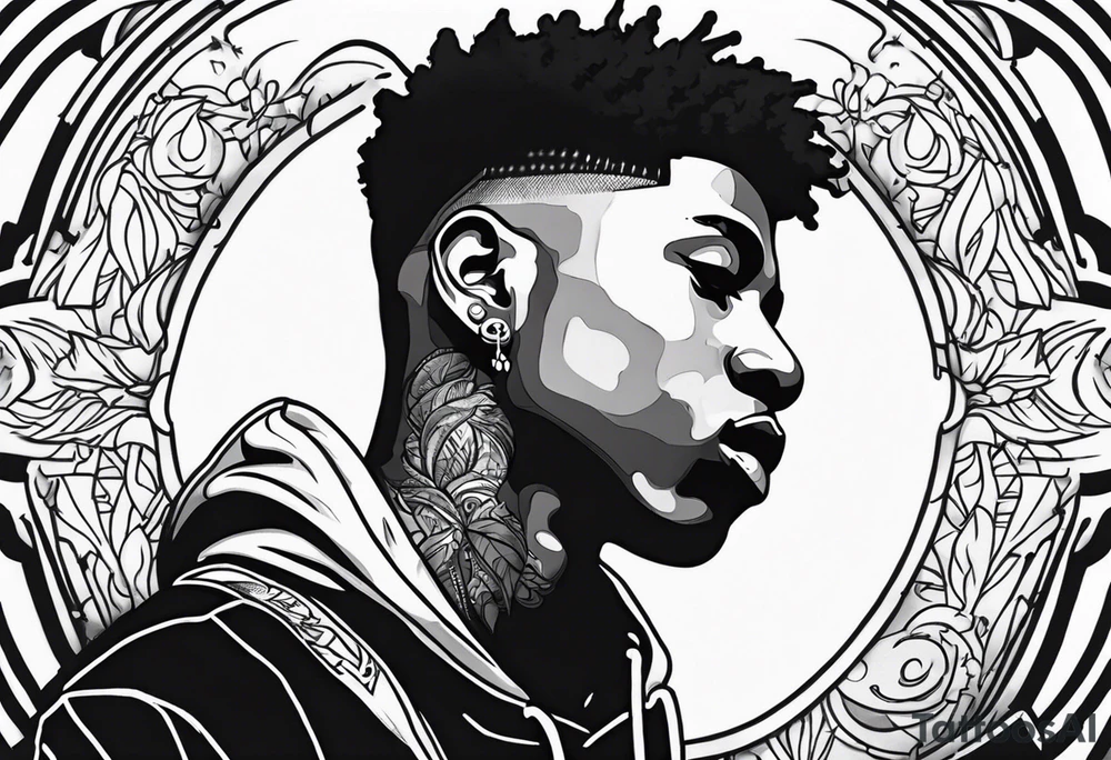 Free NBA Youngboy tattoo idea