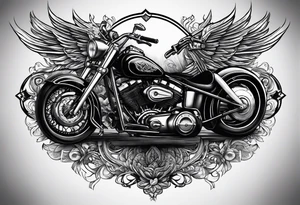 Tricep tattoo of the name Rider tattoo idea
