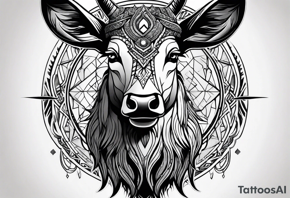 Cerf eiktirnir tattoo idea