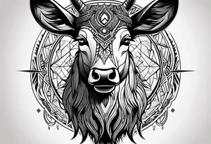 Cerf eiktirnir tattoo idea