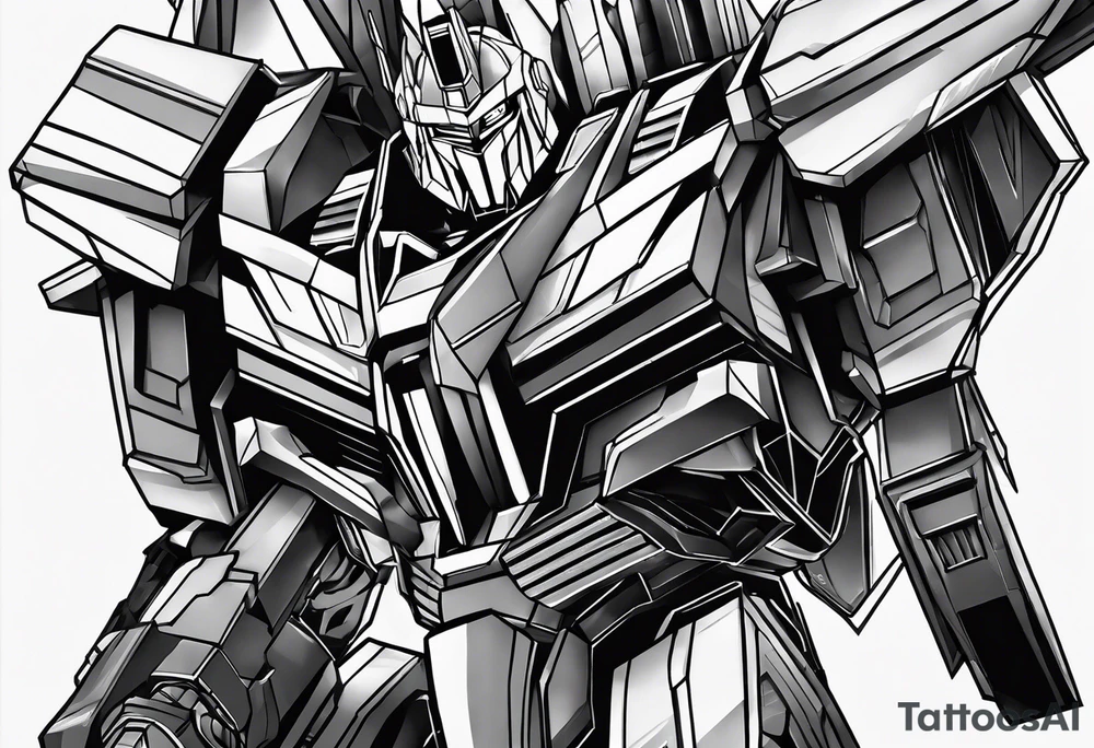 Megatron G1 tattoo idea