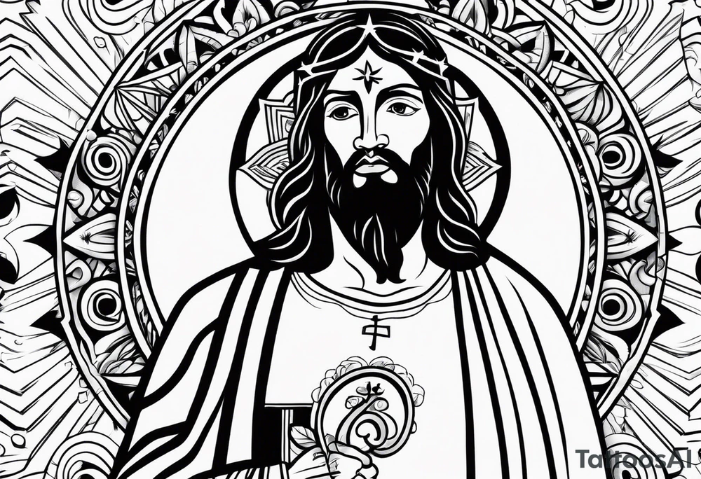 Jesús tattoo idea