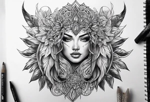 Melro tattoo idea