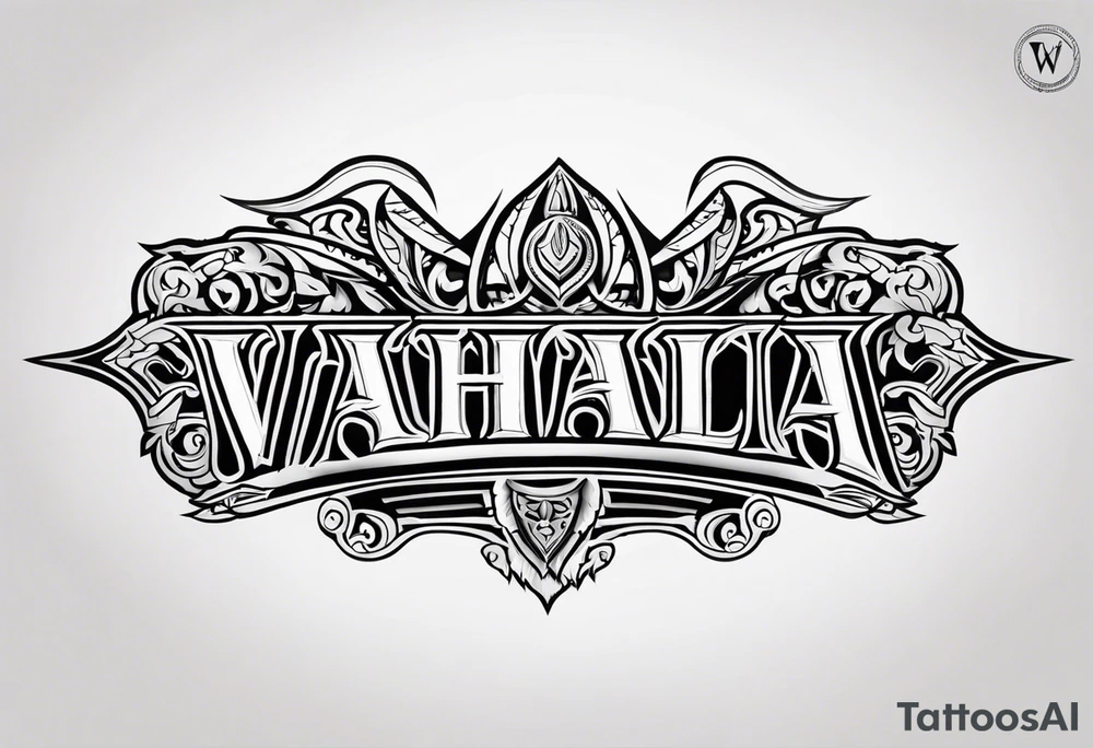 Valhalla tattoo idea